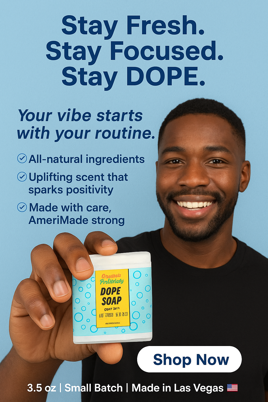 DOPE SOAP Bar "IN THE ZONE" tmot.store