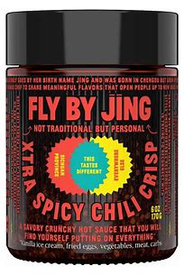 Fly By Jing Xtra Spicy Sichuan Chill Crisp sauce from China