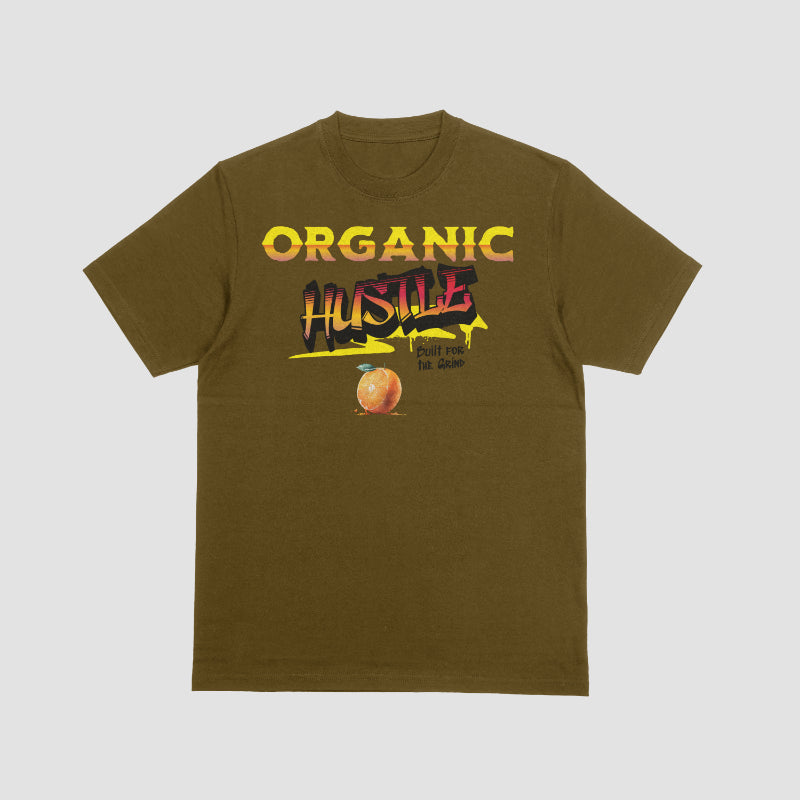 Organic Hu$tle: "Built for the Grind" T- Shirt tmot.store