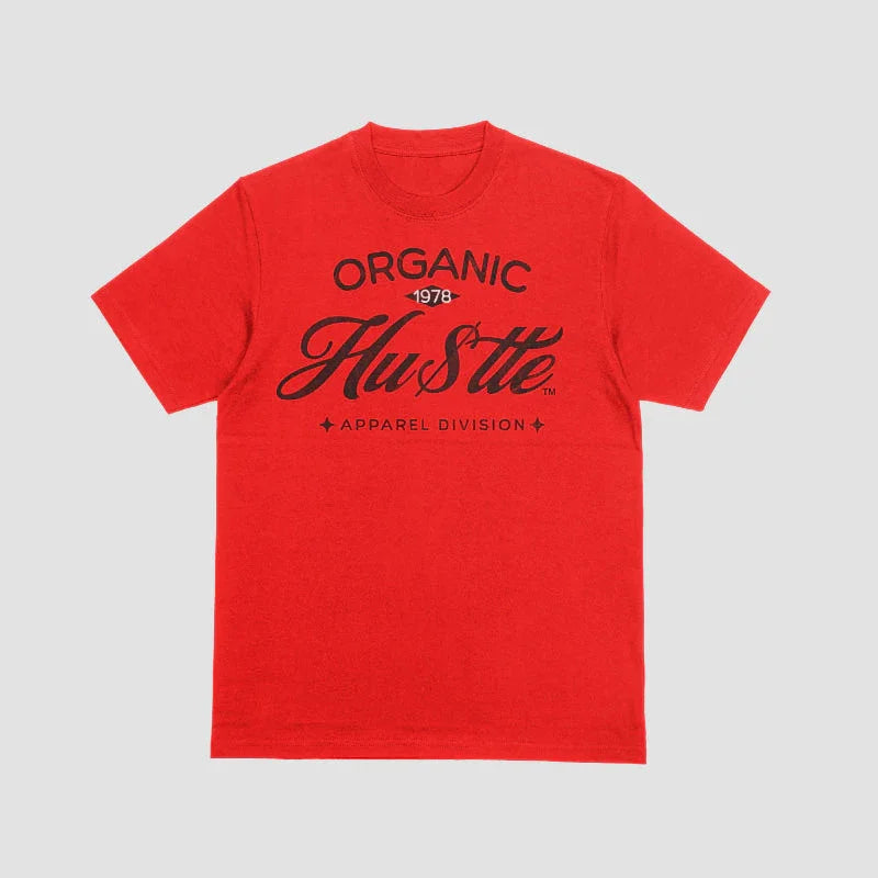 Organic Hustle branded apparel example