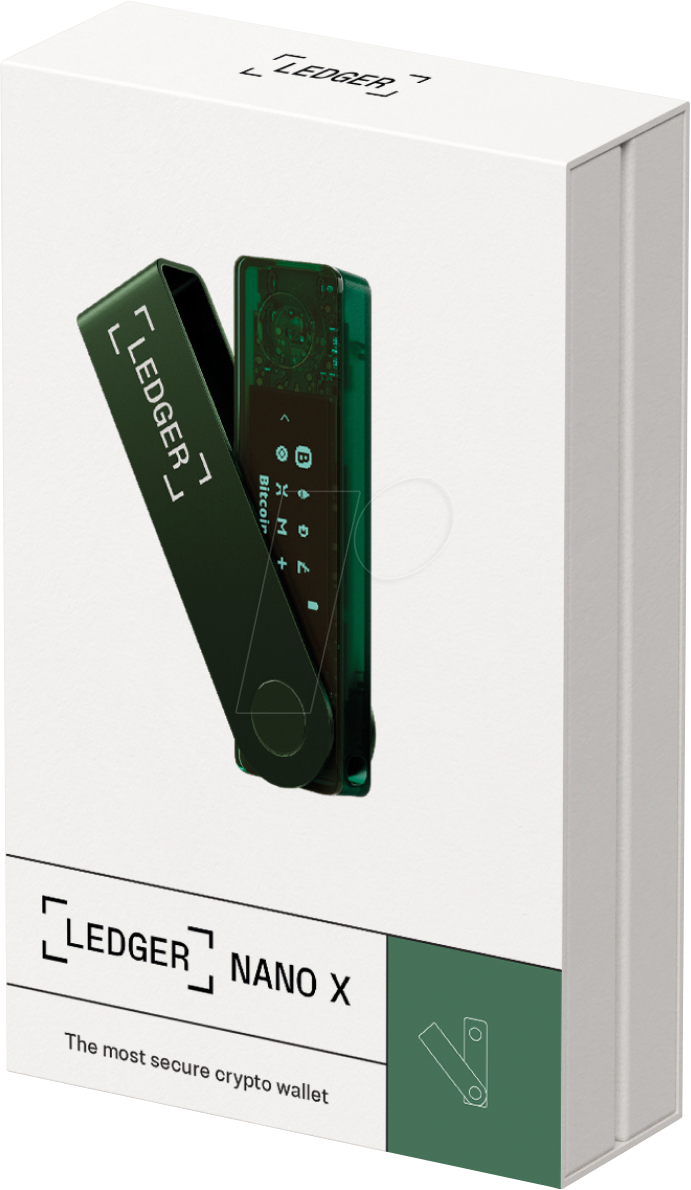 Ledger Nano X – Emerald Green Limited Edition Crypto Wallet (Open Box / Never Activated) tmot.store