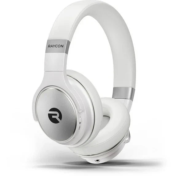 Raycon The Everyday Headphones – Bluetooth 5.0 ANC Over-Ear Wireless Headphones (White / Open Box Brand New) tmot.store