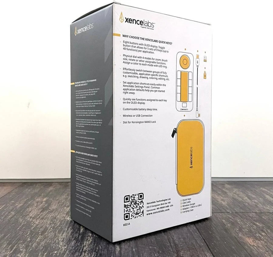 Xencelabs Quick Keys Remote Bundle (2 Units) – NEW – No Outer Box tmot.store