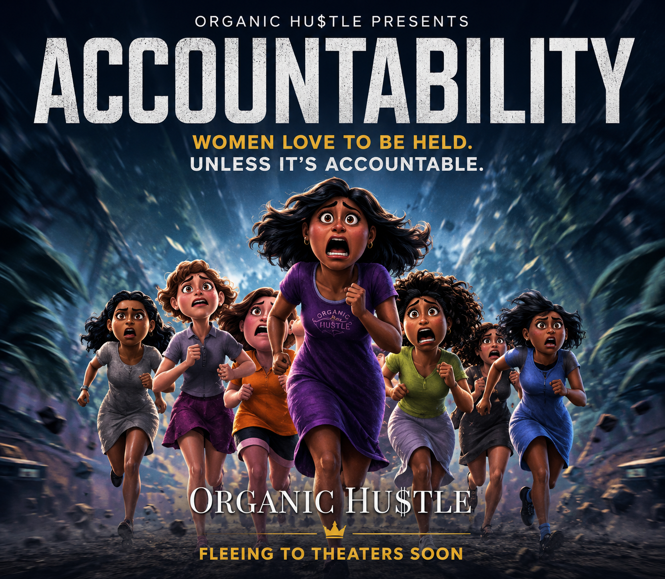 Organic Hu$tle ACCOUNTABILITY Tee