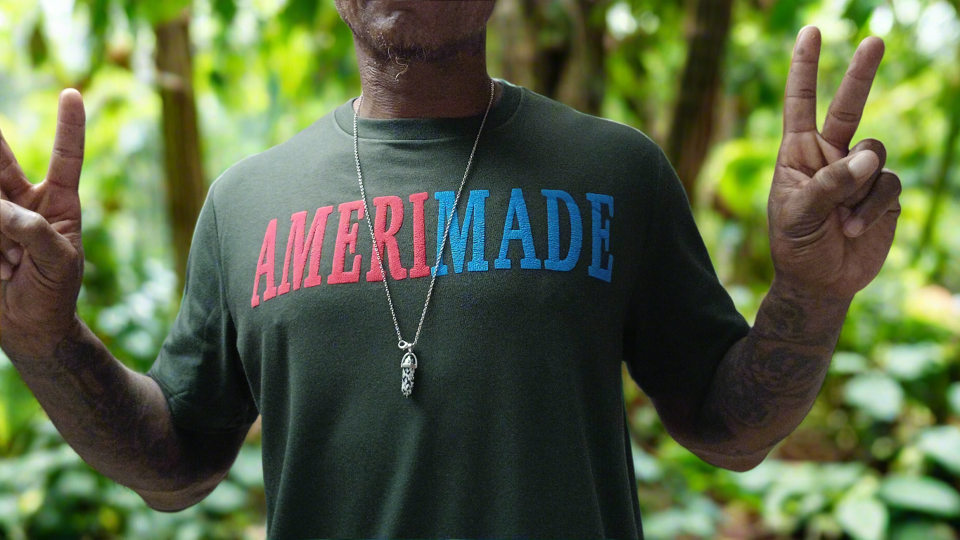 AMERIMADE Puff Print T Shirt tmot.store