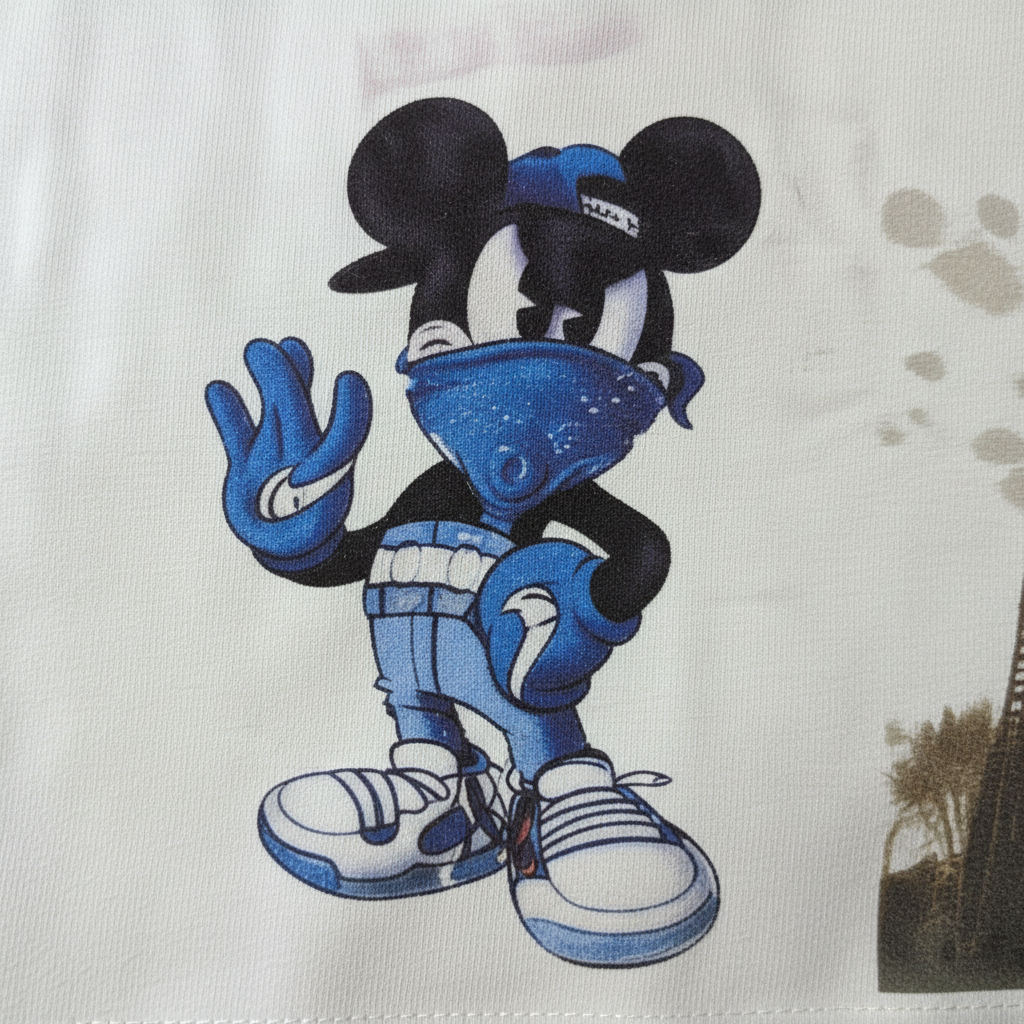 Blue Mickey Mouse