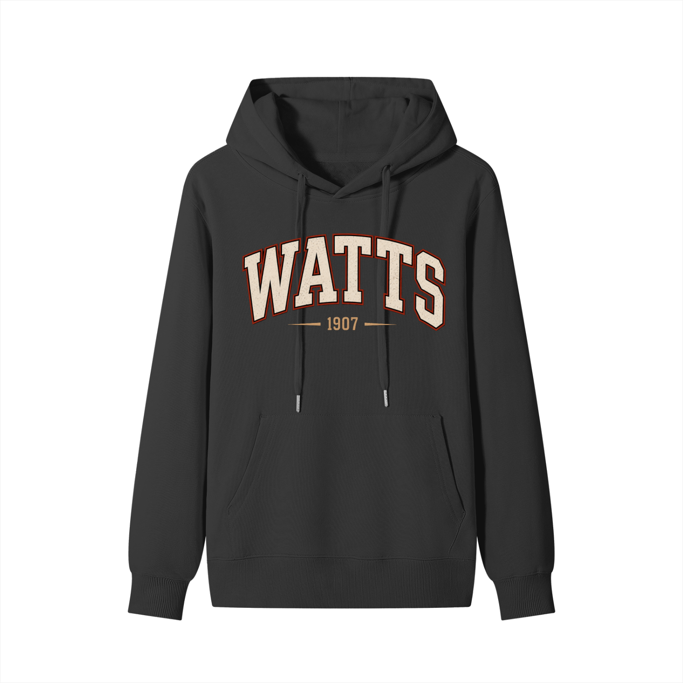 Watts,Hoodie,1907,Apparel,LA,WestCoast,Fashion,Heritage,Good,Premium,Urban,Independentclothing,Highqualityhoodie,Cottonfleece