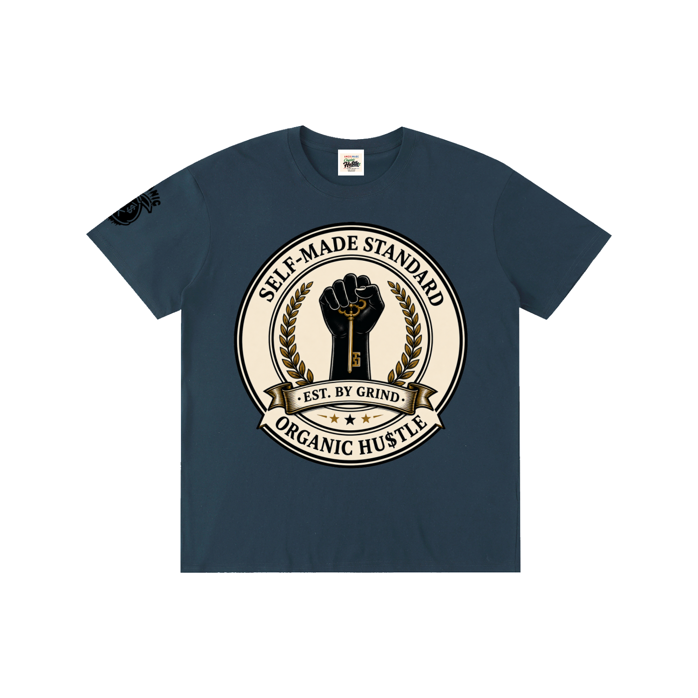Selfmade,GraphicTee,Heavyweight,Teeshirt,Streetwear,Urbanfashion,Premium,Oversizetee,MensGraphicTee,Unisextshirt,Motivationalclothing,CrestTee,StatementTee,CasualStreetwear