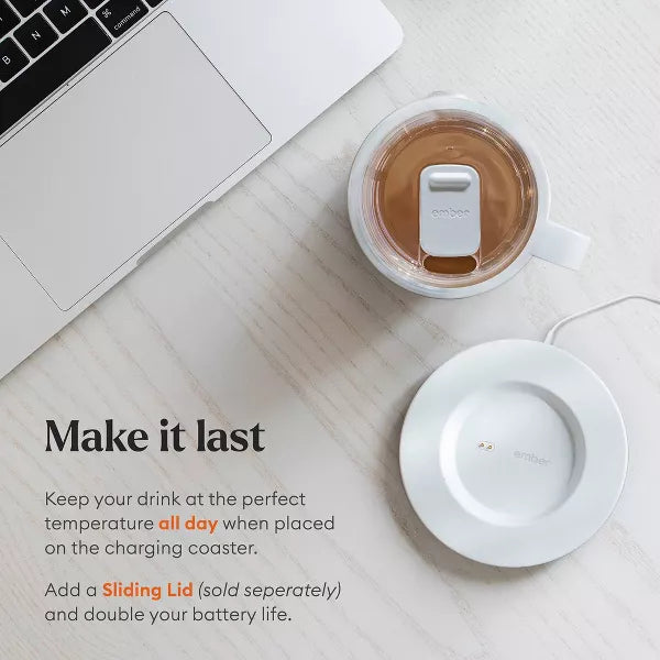 Ember Mug² Temperature Control Smart Mug 10oz (White) tmot.store