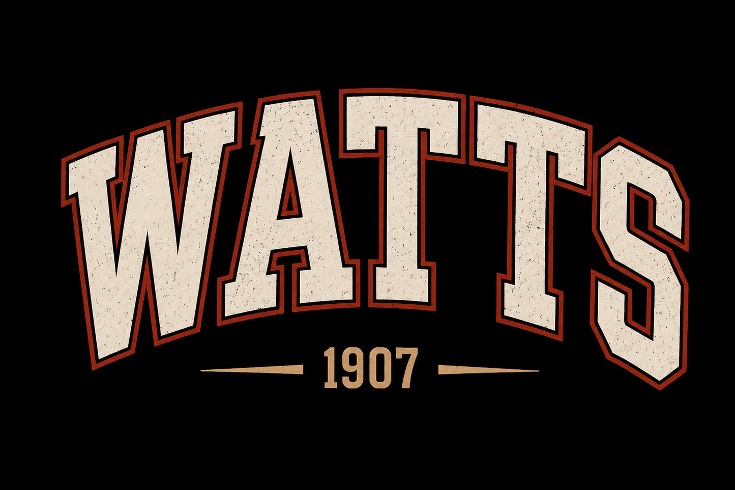 The 1907 Watts Edition Hoodie | Unisex Cotton Streetwear Hoodie