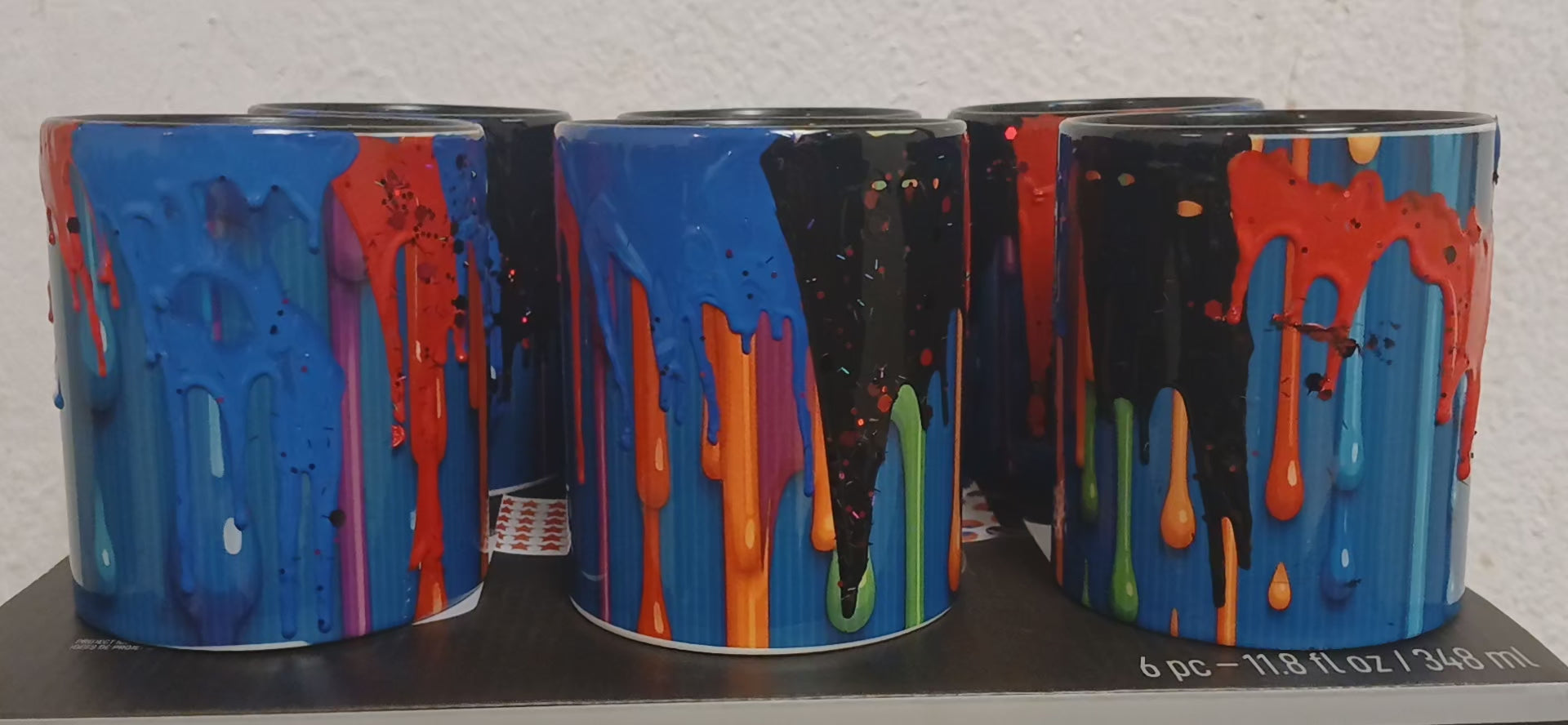 Sublimation + Triple Drip Coffee Mugs (6 Mug Box Set)
