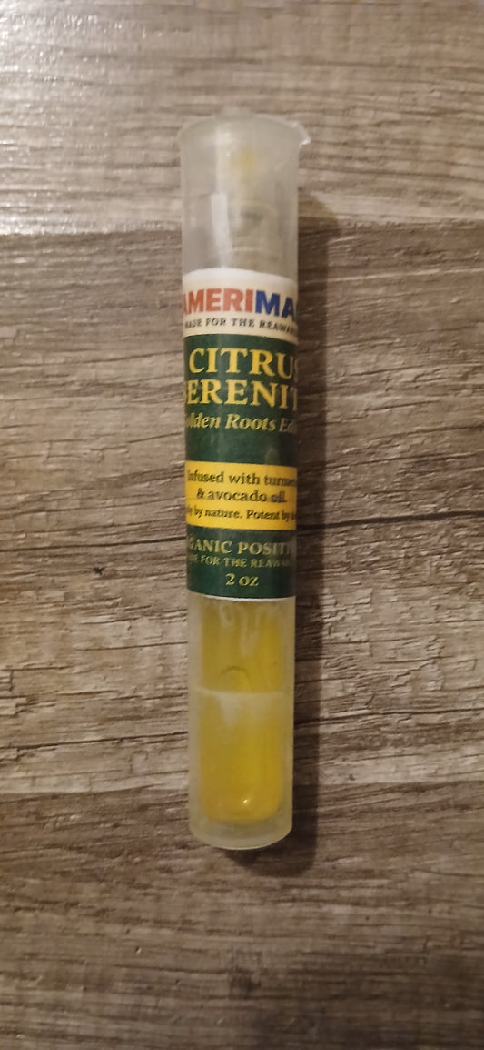 Citrus Serenity 100% Organic Body Oil- FREE* (Just Pay Shipping!) 5 ml Promo Size
