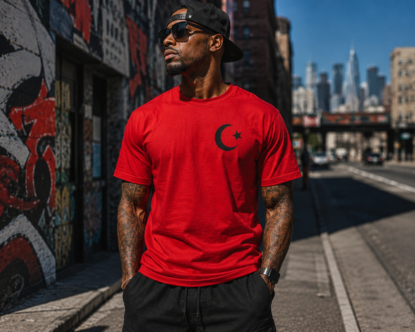 The Halal Standard Premium Islamic Streetwear T-Shirt by Organic Hu$tle