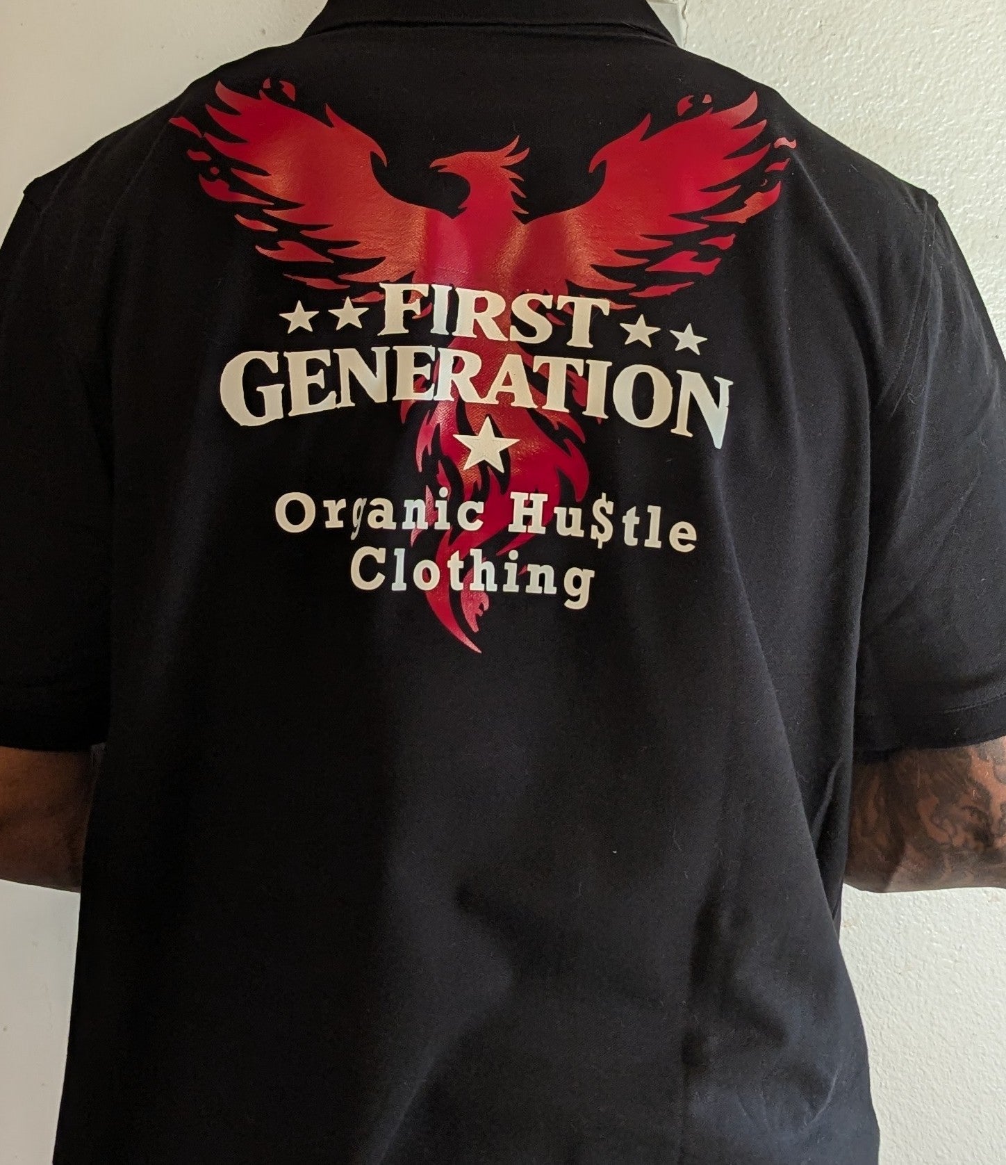 First Generation™ Organic Hu$tle Polo Shirt tmot.store