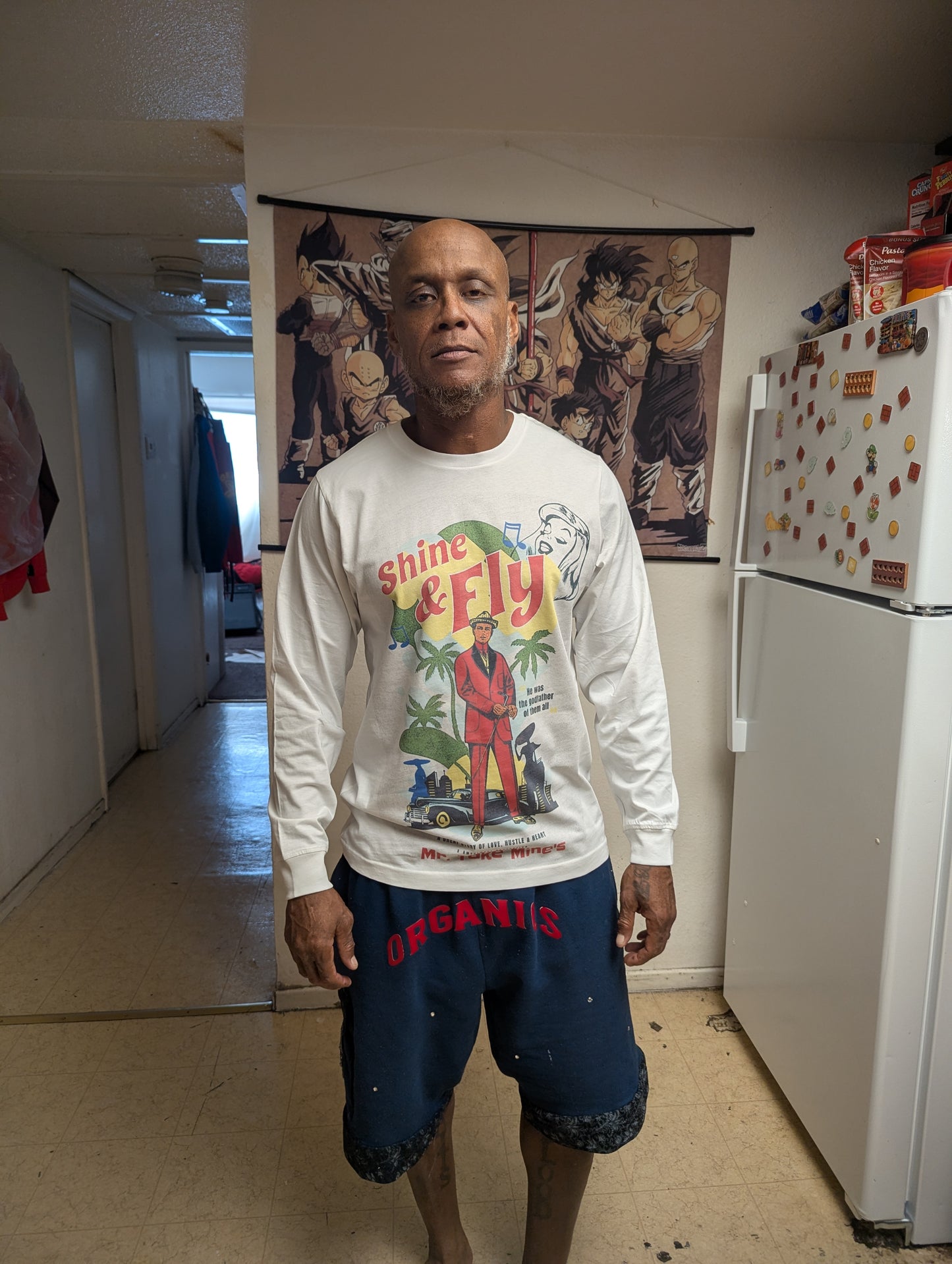 Organic Hu$tle Shine & Fly Mr. Take Mine's Long Sleeve Shirt