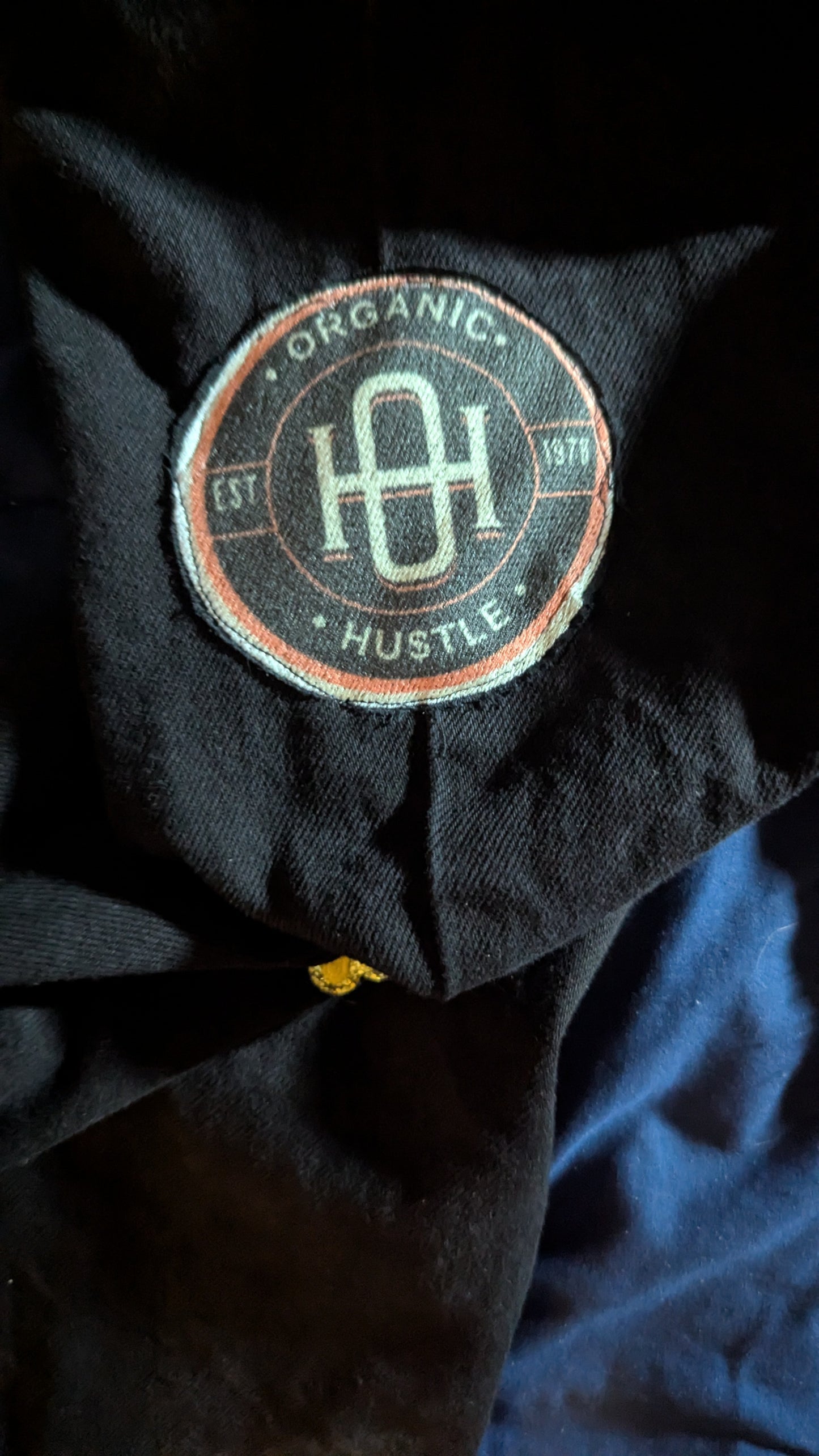 Organic Hu$tle Patchwork Jeans – Custom AMERIMADE Streetwear Denim (Men’s 34x34)