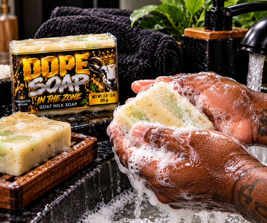 Organic Positivity DOPE SOAP IN THE ZONE 3.5 oz soap product image