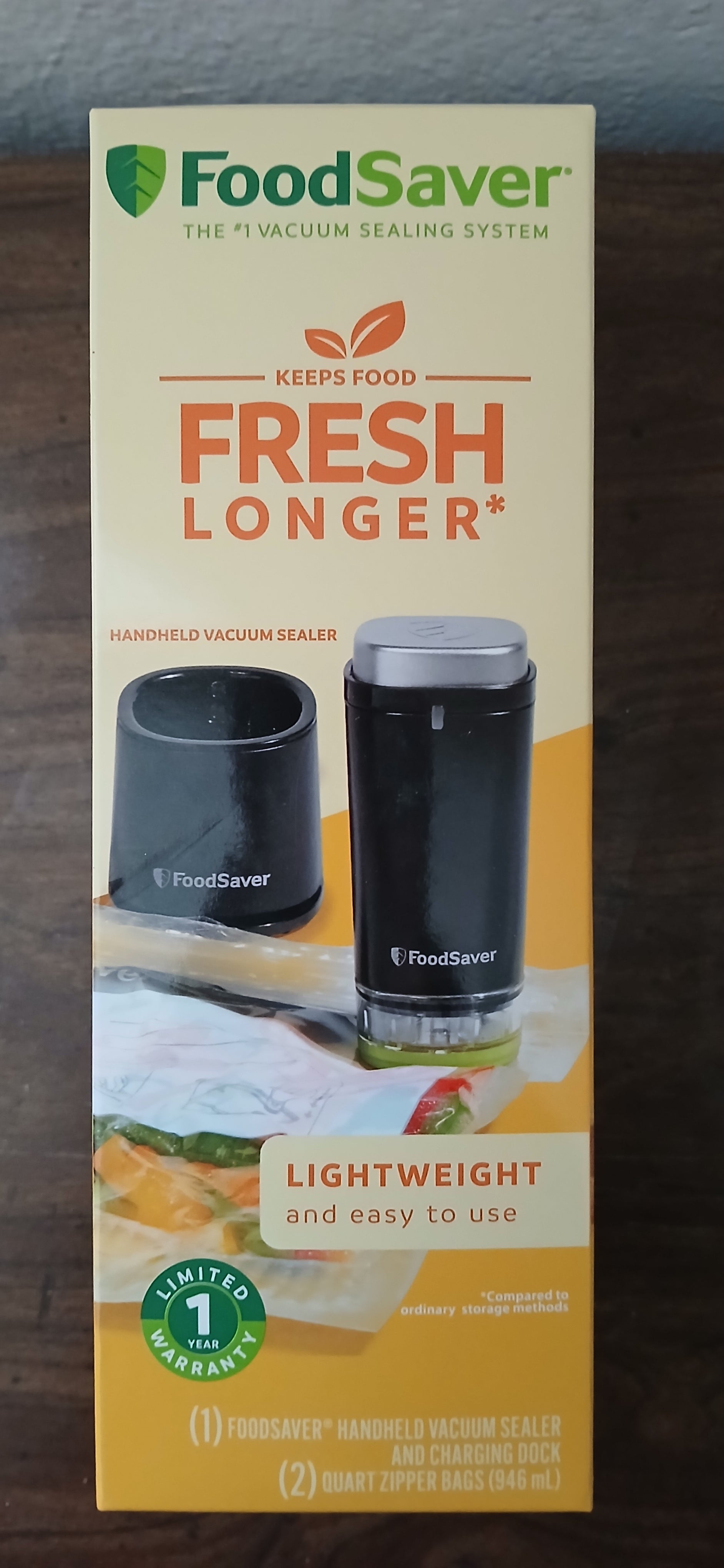 FoodSaver HANDHELD VACUUM SEALING SYSTEM + Bags - tmot.store
