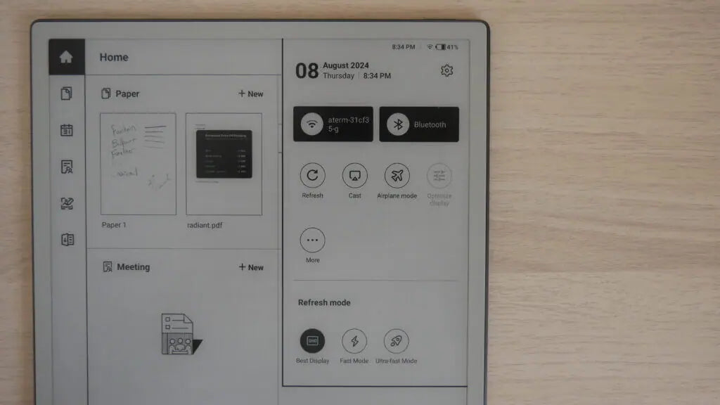 Viwoods E-Paper Digital Note Tablet — Open Box, Brand New (No Stylus Included) tmot.store