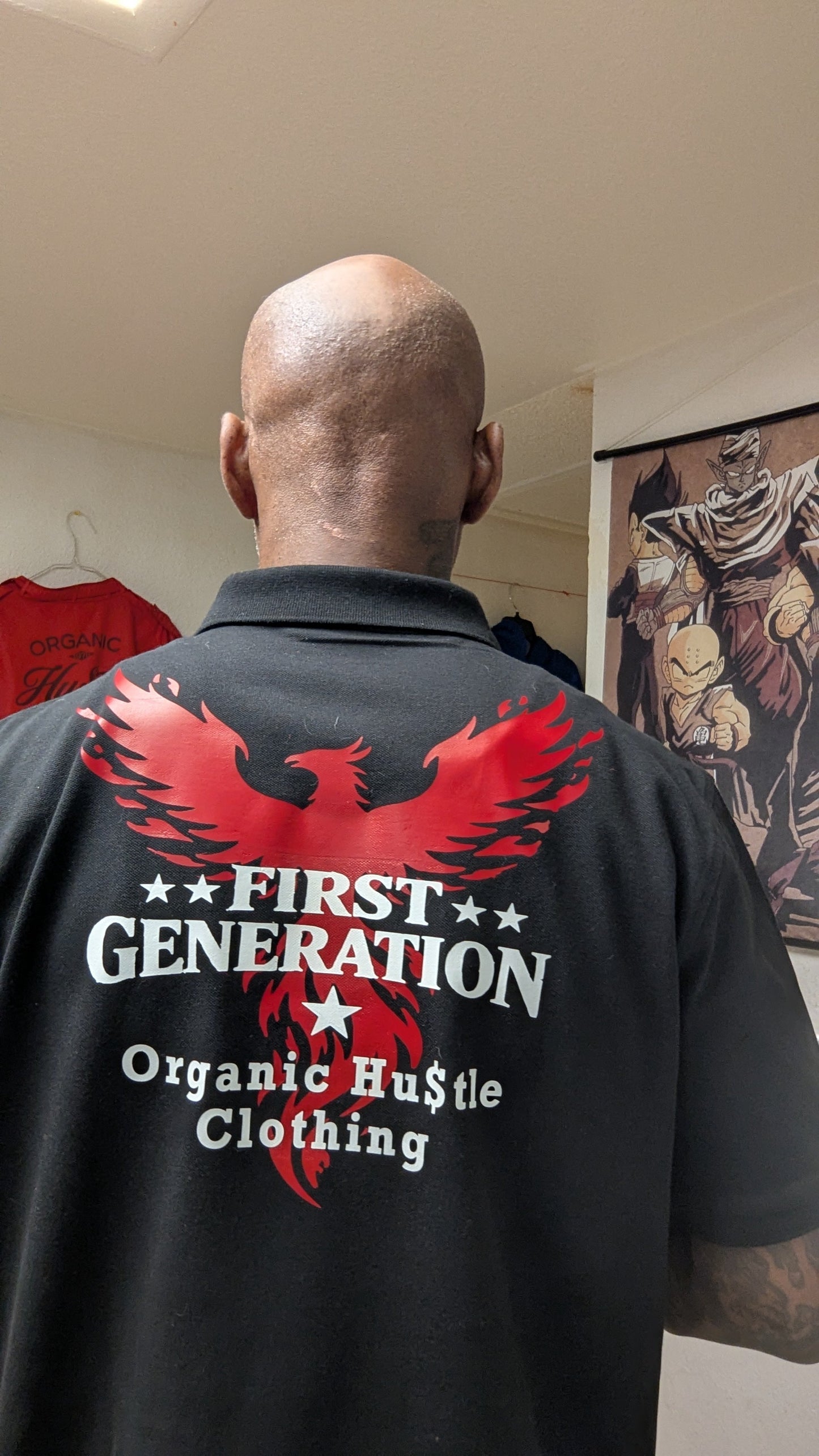 First Generation™ Organic Hu$tle Polo Shirt tmot.store
