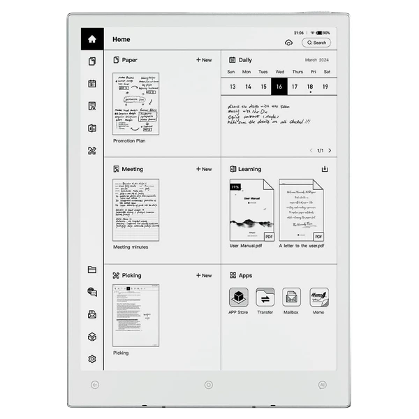 Viwoods E-Paper Digital Note Tablet — Open Box, Brand New (No Stylus Included) tmot.store