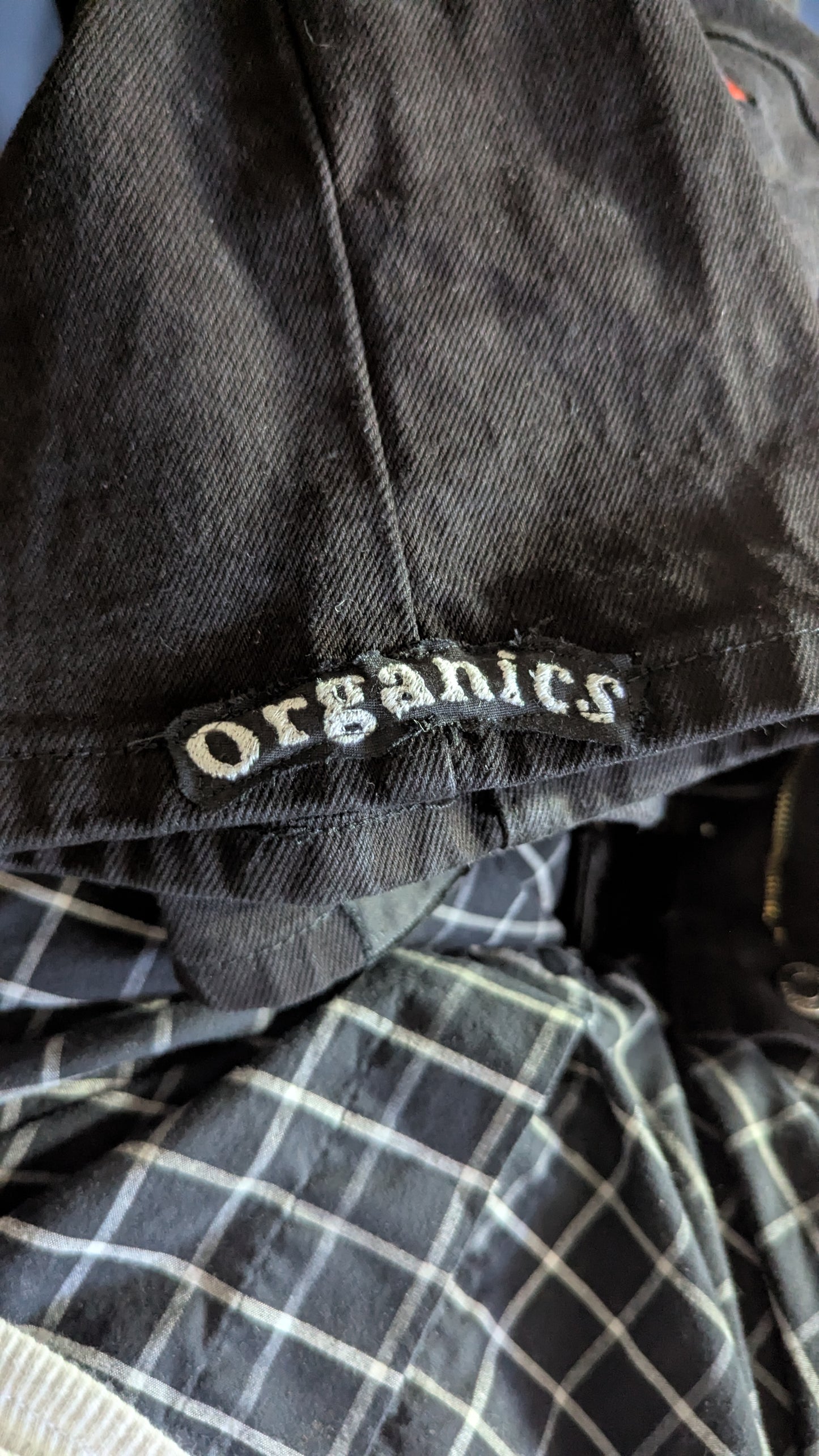 Organic Hu$tle Patchwork Jeans – Custom AMERIMADE Streetwear Denim (Men’s 34x34)