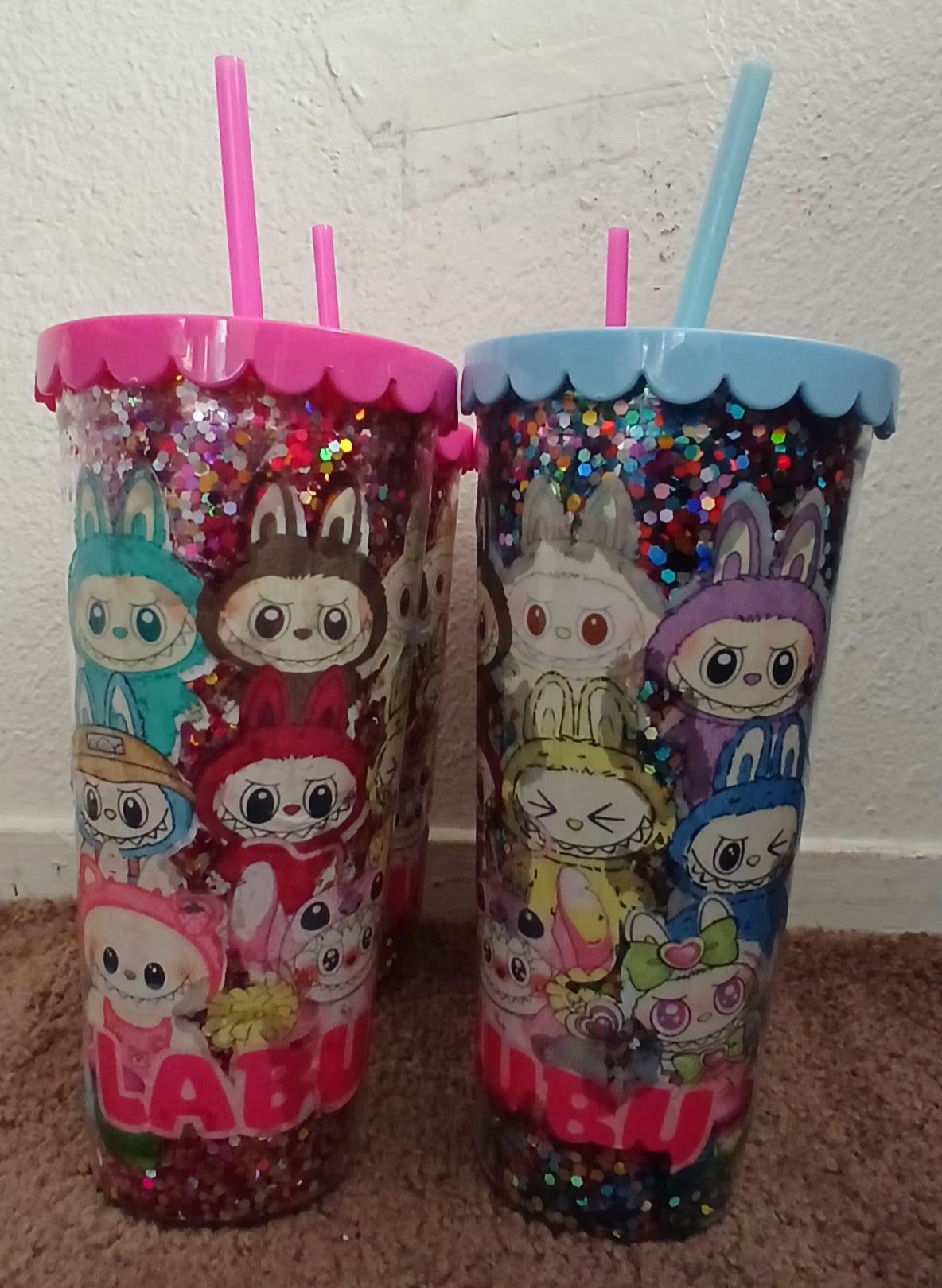 Labubu Glitter Cups tmot.store