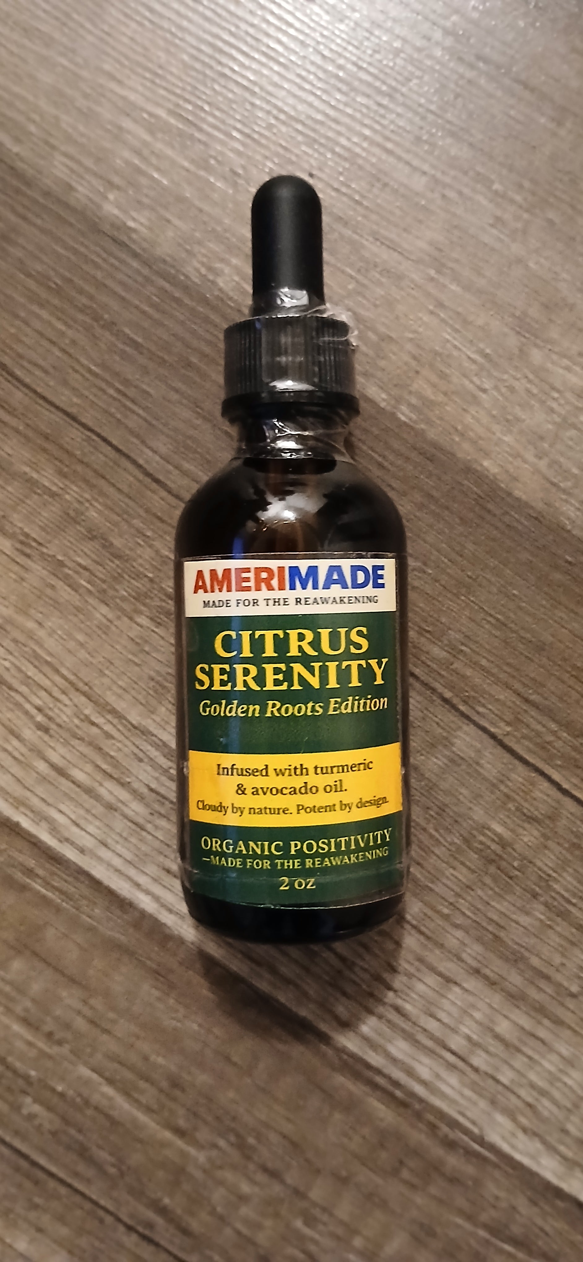 Citrus Serenity 100% Organic Body Oil- 2oz - tmot.store