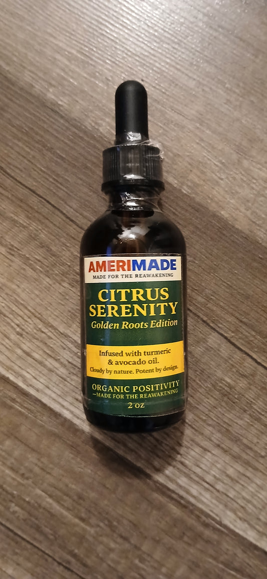 Citrus Serenity 100% Organic Body Oil- 2oz