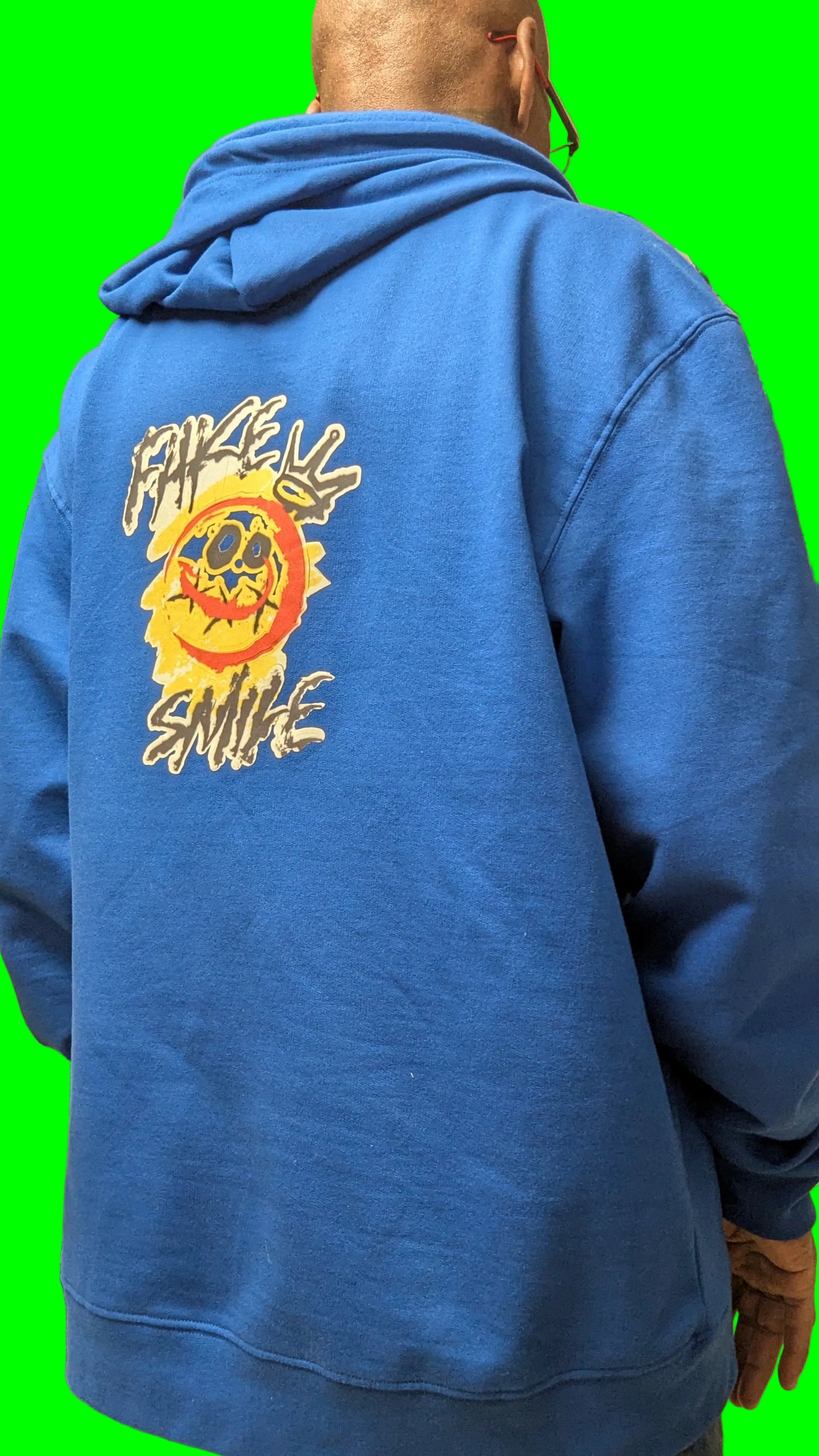 Fake Smile Hoodie - Organic Hu$tle tmot.store