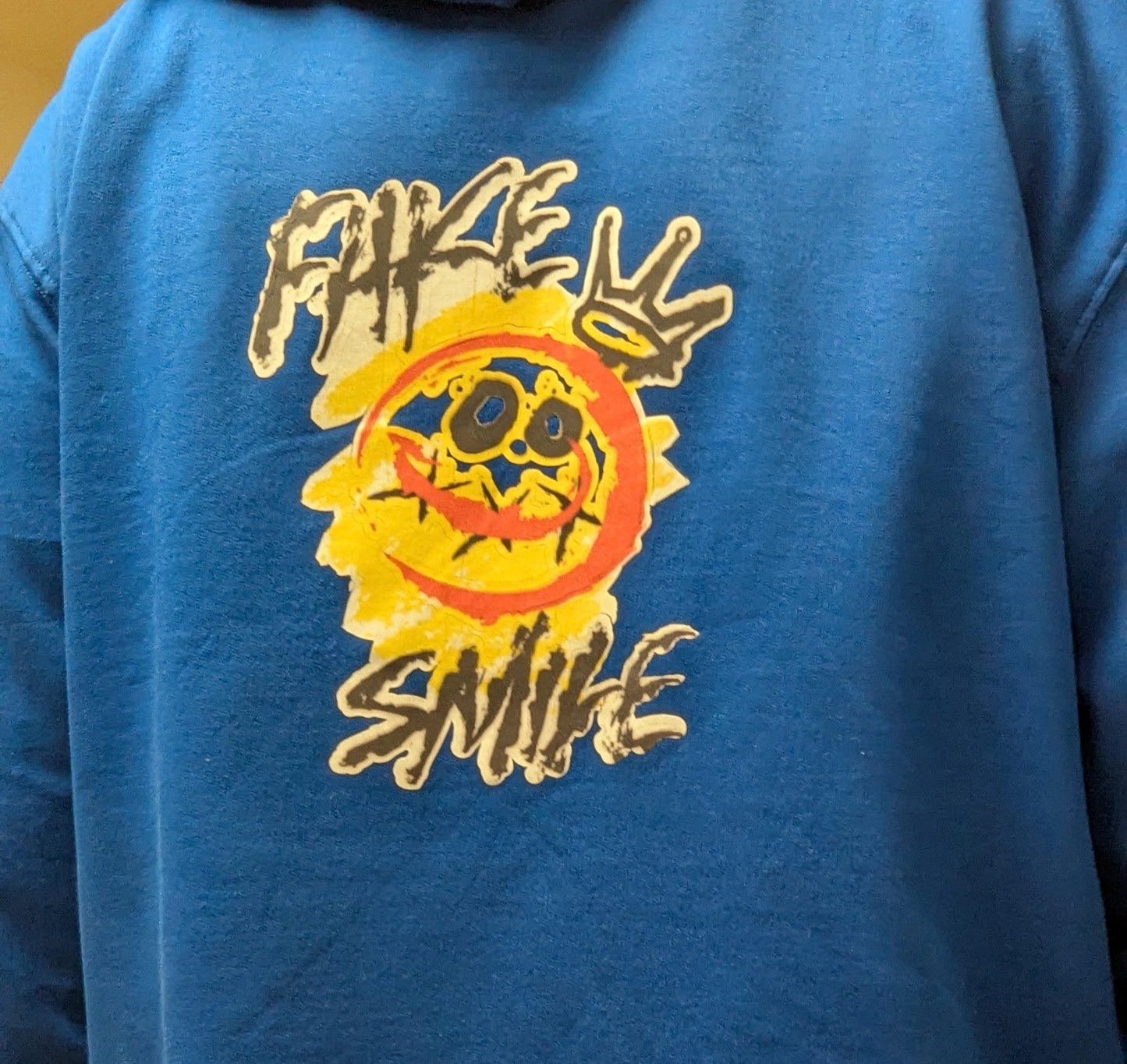 Fake Smile Hoodie - Organic Hu$tle tmot.store