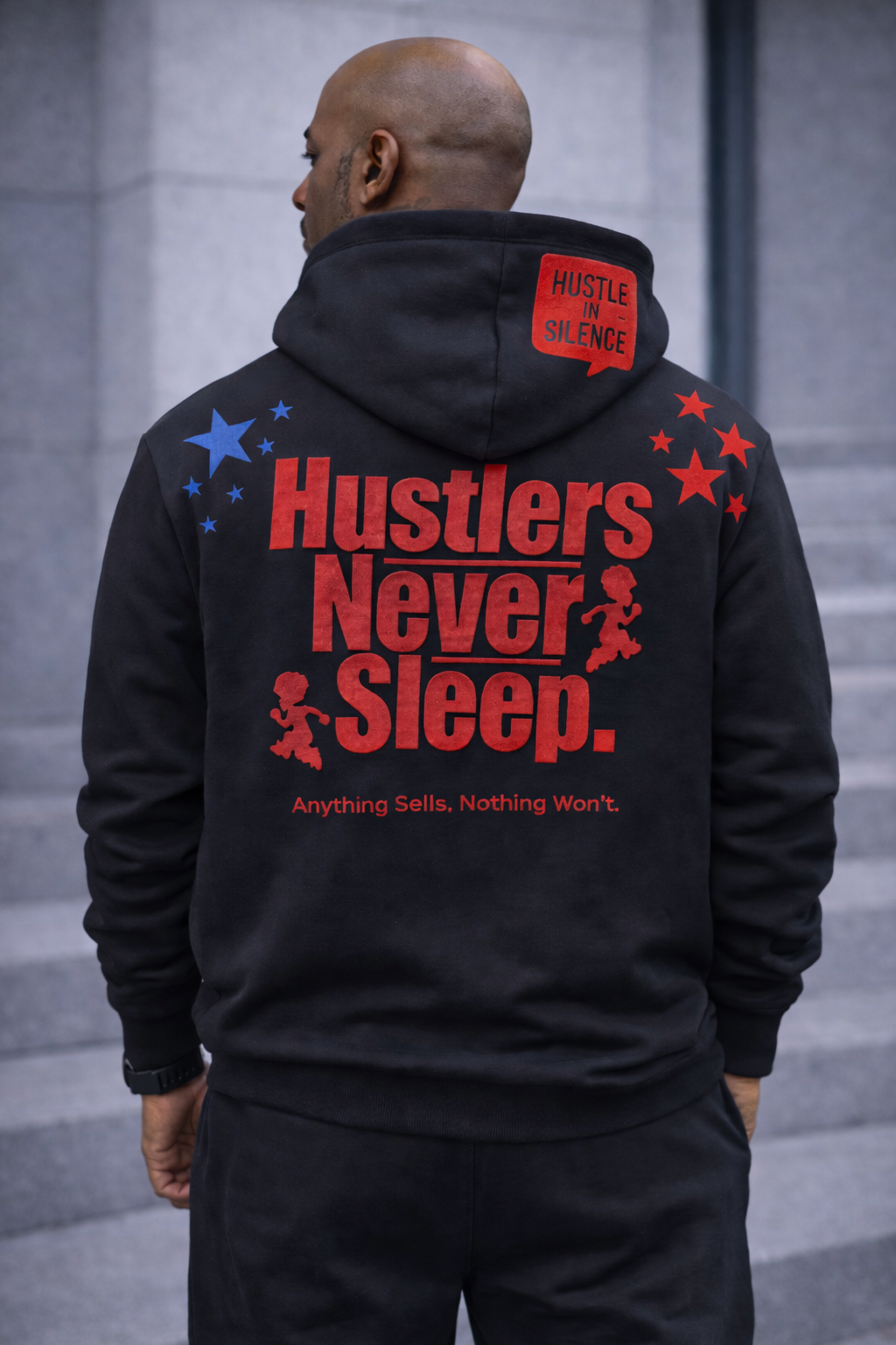 Hu$tle in Silence — Three-Piece Combo tmot.store