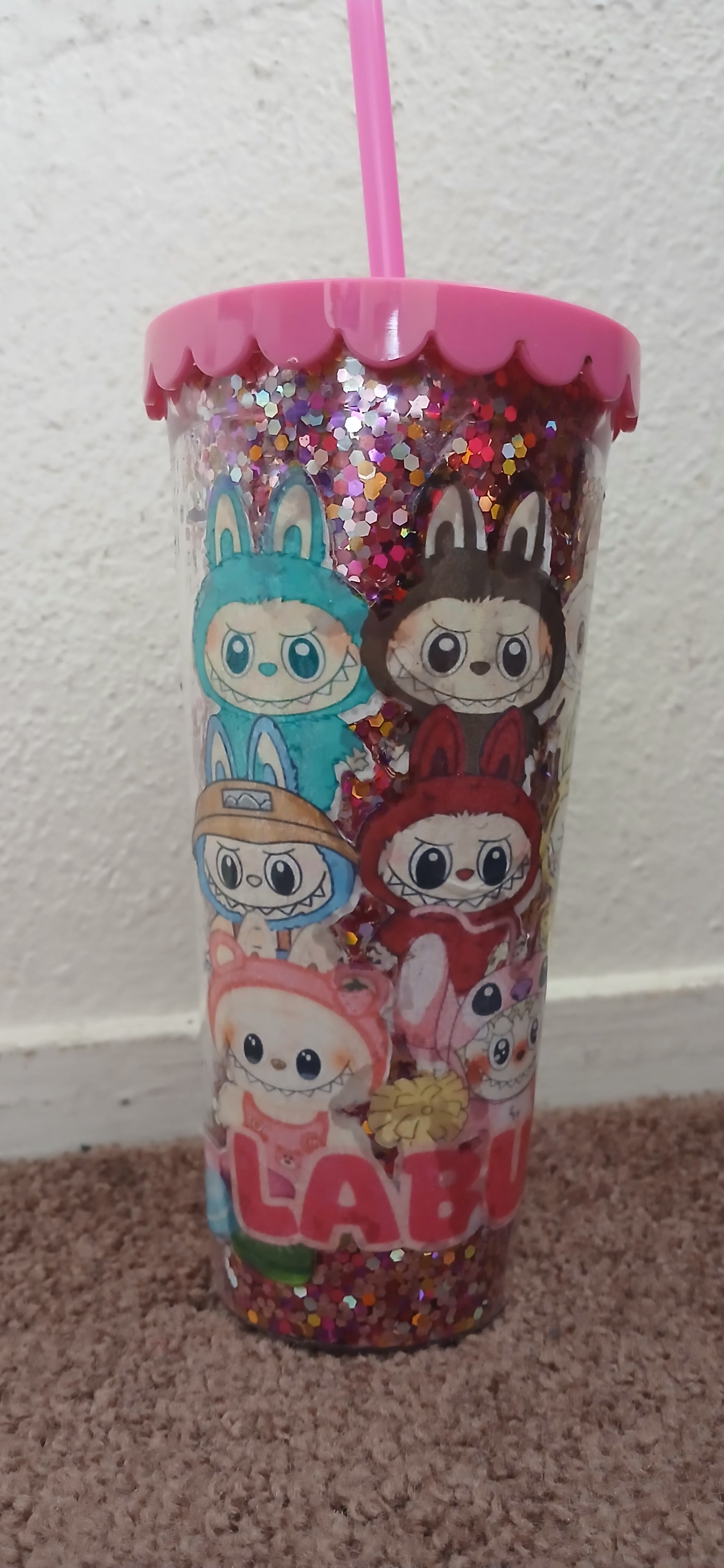 Labubu Glitter Cups tmot.store