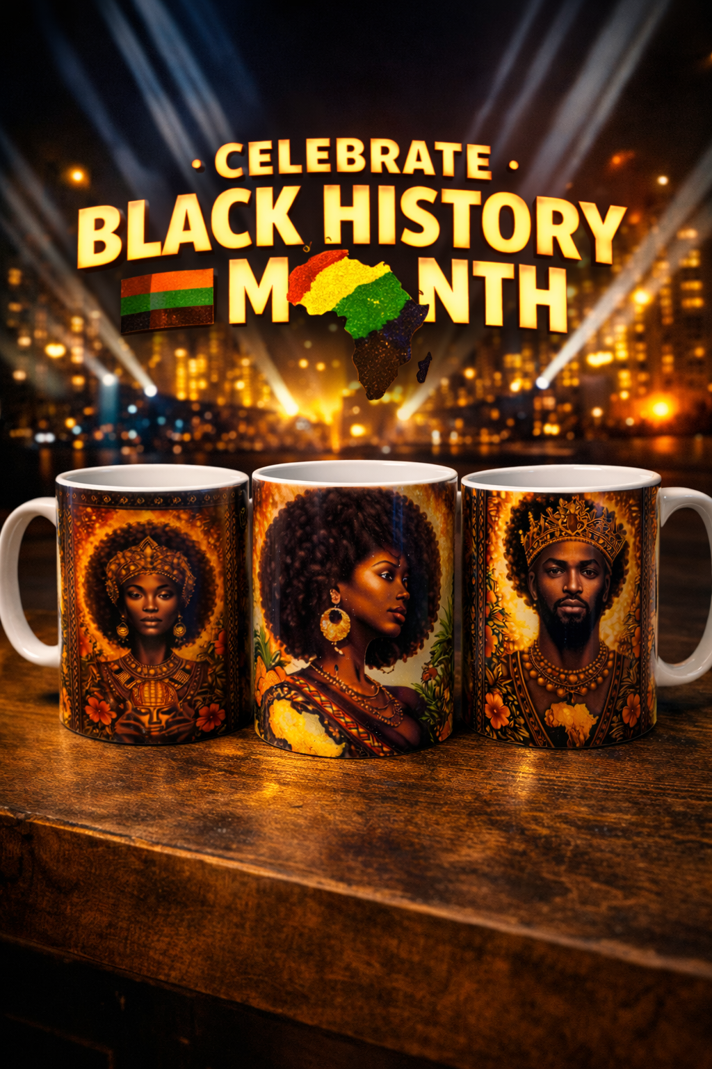BLACK IS HISTORY™ Coffee Mug Collection — Limited Edition