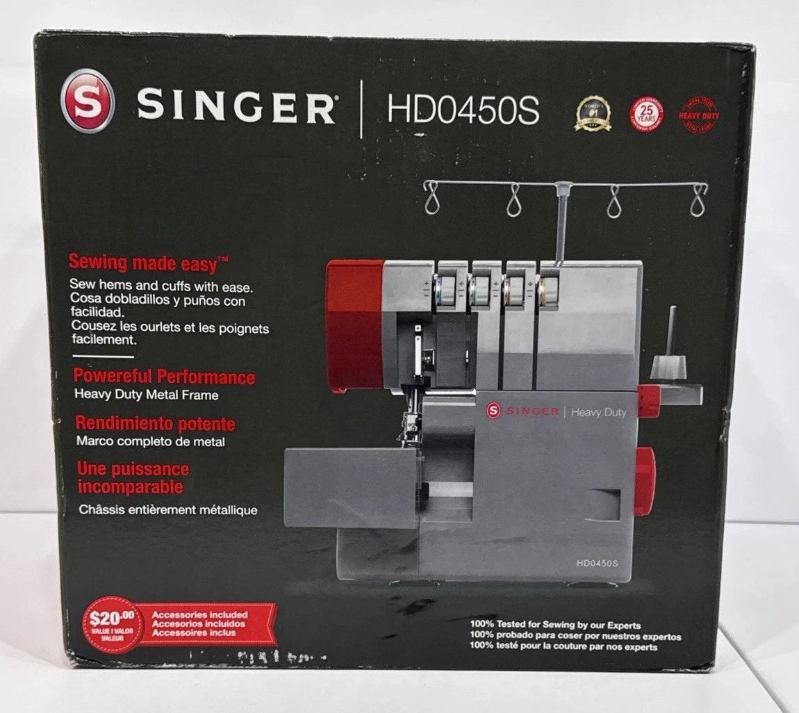 Singer HD0450S Heavy Duty Serger (Brand New) tmot.store