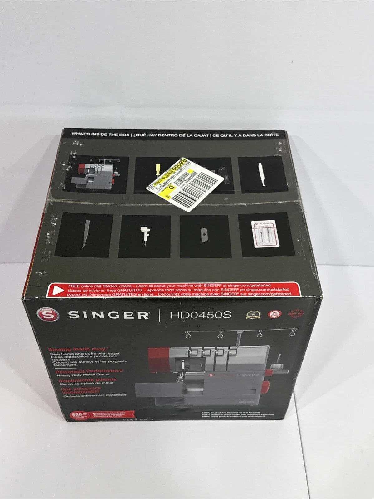 Singer HD0450S Heavy Duty Serger (Brand New) tmot.store