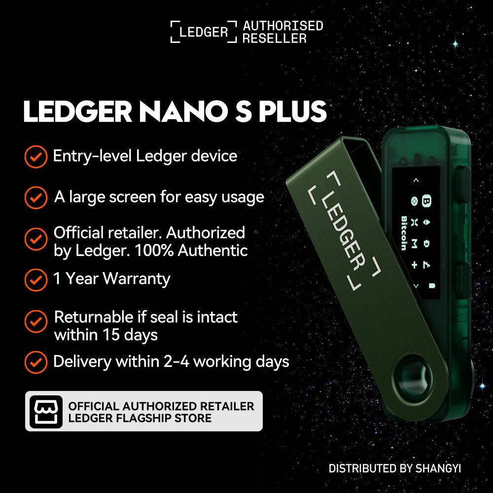 Ledger Nano X – Emerald Green Limited Edition Crypto Wallet (Open Box / Never Activated) tmot.store