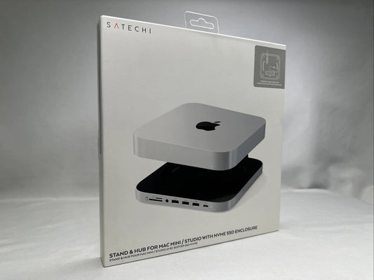 Satechi Stand &amp; Hub for Mac Mini / Studio (NVMe SSD Enclosure) — Brand New, No Box tmot.store